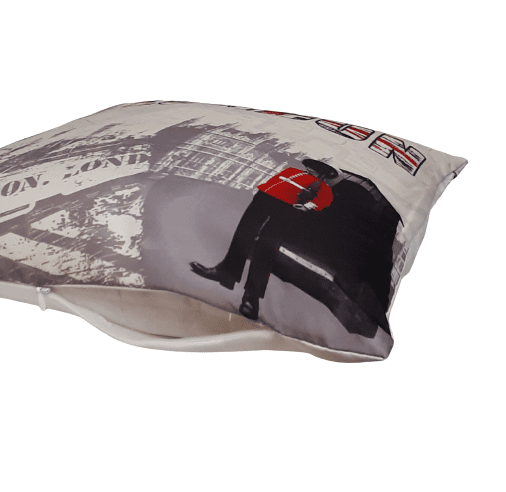 Cojines London rojo 45 x 45 - 3