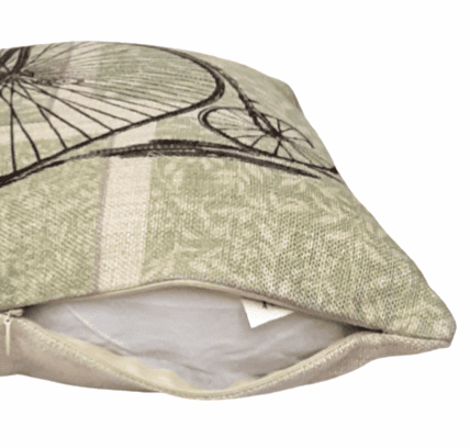 Cojines verdes bicicleta 45 x 45 - 2