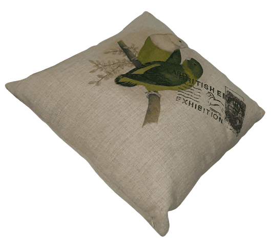 Cojines periquitos verdes 45 x 45 - 1