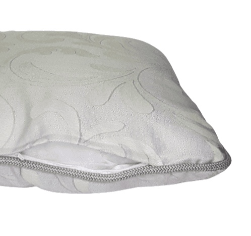 Cojines grises hojas beige 50 x 50 - 4