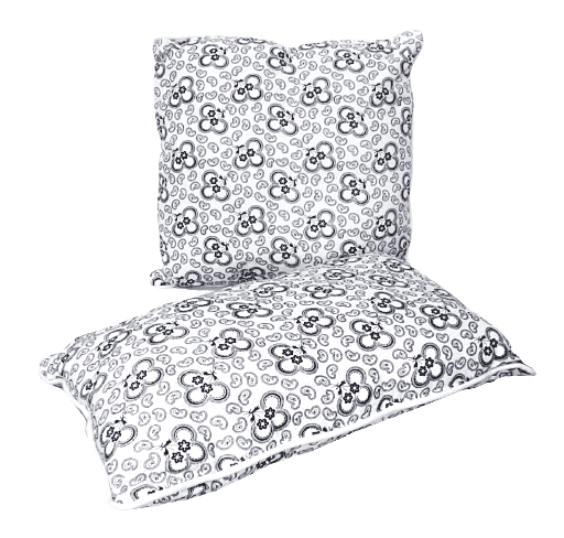 Cojines dibujos blanco y negro