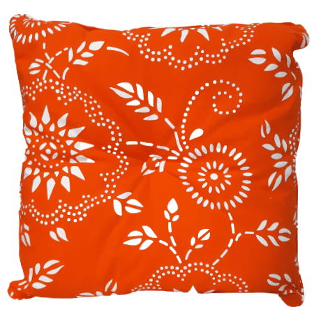 Cojines naranja 40 x 40 y 60 x 60