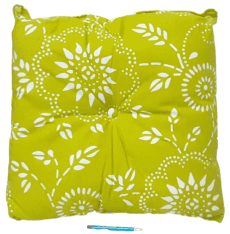 Cojín grande pistacho 60 x 60