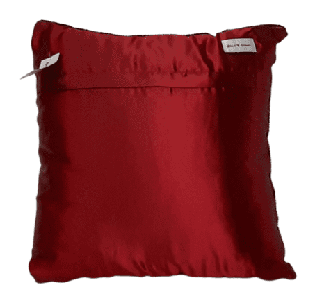 Cojines labrado piedras granate 40 x 40 - 3