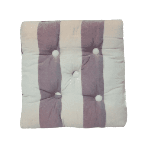 Cojines silla rayas lila 40 x 40 - 2