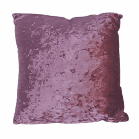 Cojines terciopelo malva plata - 5