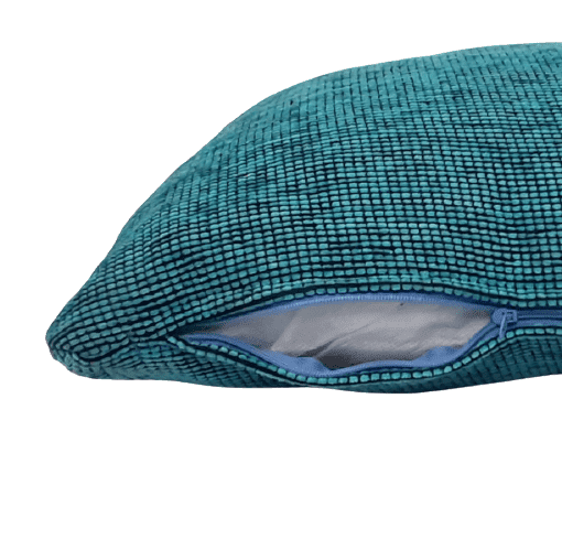 Cojines rectangulares turquesa 30 x 45 - 1