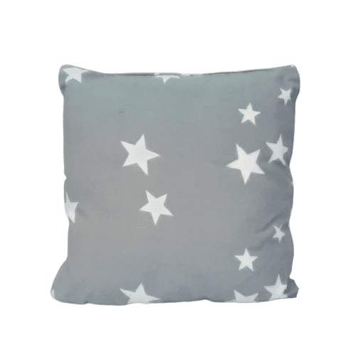 Cojines estrellas grises 40 x 40 - 1