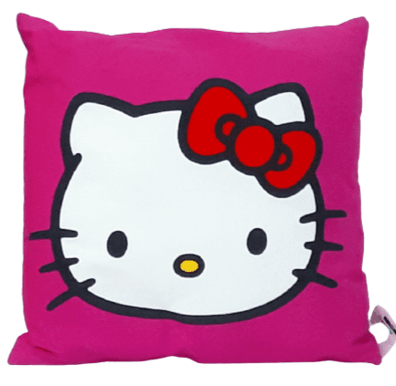 Cojines Hello Kitty fucsia 50 x 50