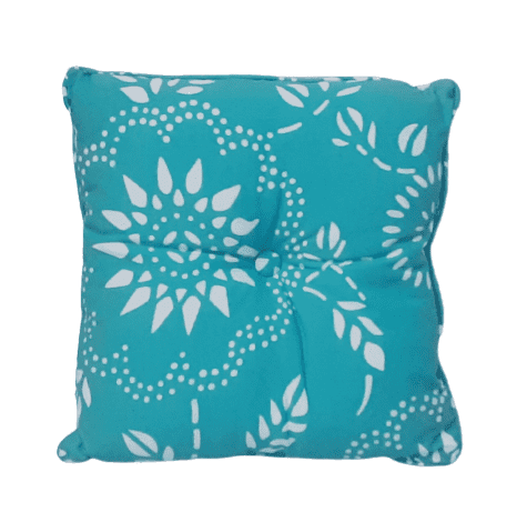 Cojines azul turquesa 40 x 40