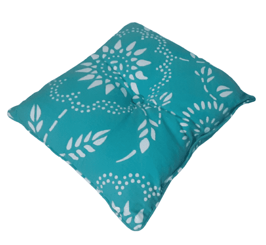 Cojines azul turquesa 40 x 40 - 1