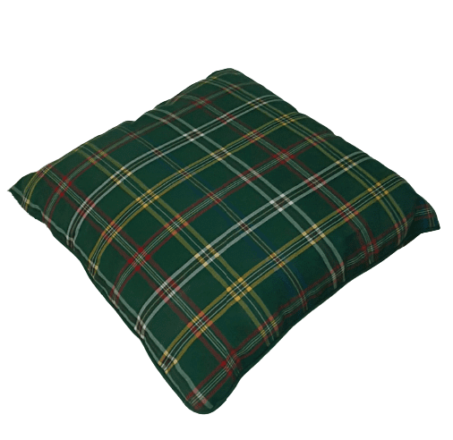 Fundas cojines cuadros verde - 4
