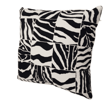 Cojín de cebra animal print 45 x 45 - 2