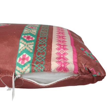 Cojines étnicos marrones 45 x 45 - 1