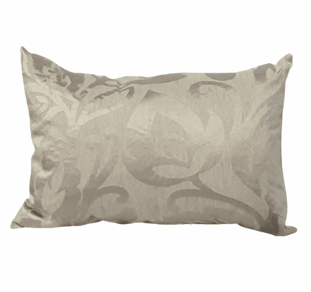 Cojín adamascado tostado 40 x 60