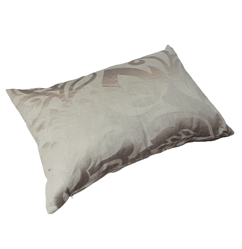 Cojín adamascado tostado 40 x 60 - 2