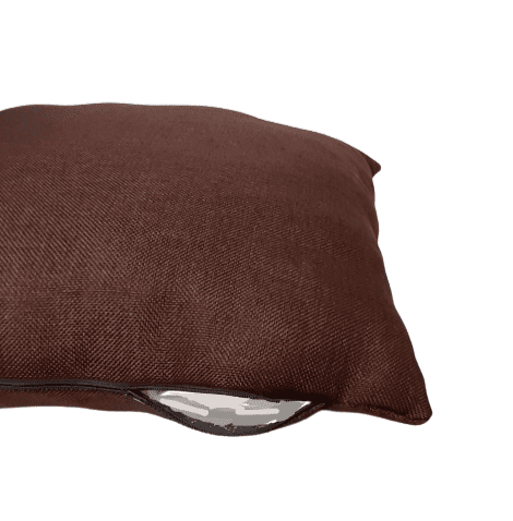 Fundas de cojines marrones 45 x 45 - 1