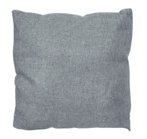 Fundas cojines grises saco 45 x 45