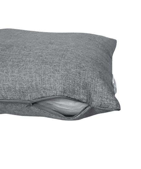 Fundas cojines grises saco 45 x 45 - 1