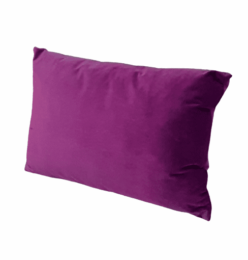 Funda cojín terciopelo morado 40 x 60