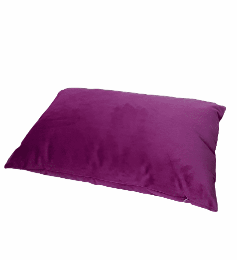 Funda cojín terciopelo morado 40 x 60 - 3