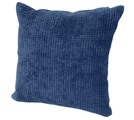 Fundas cojines azul tapicería rústica 45 x 45