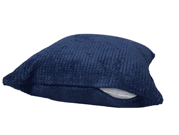 Fundas cojines azul tapicería rústica 45 x 45 - 2