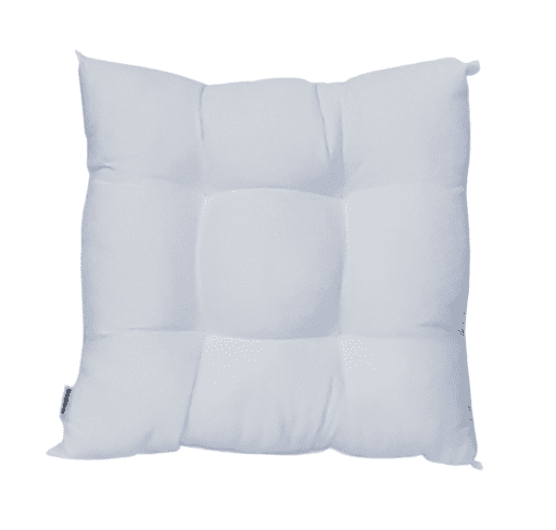 Cojines blancos y plata 40 x 40 - 3