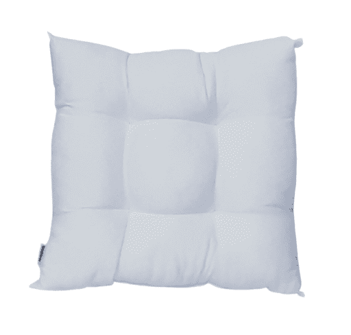 Cojines blancos y plata 40 x 40 - 4