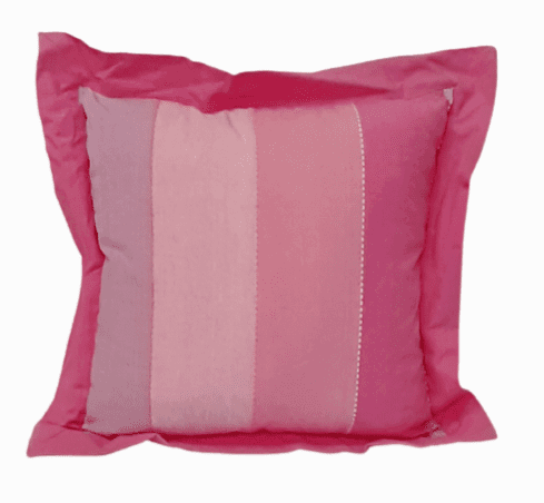 Cojines rayas rosas 40 x 40 x 5 - 1