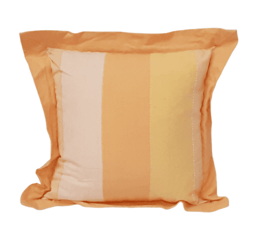 Cojines rayas salmón 40 x 40