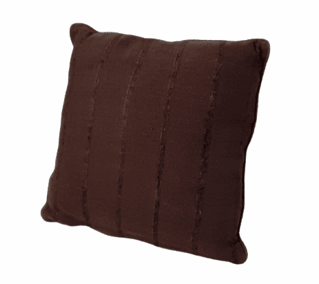 Cojín marrón  chocolate 45 x 45