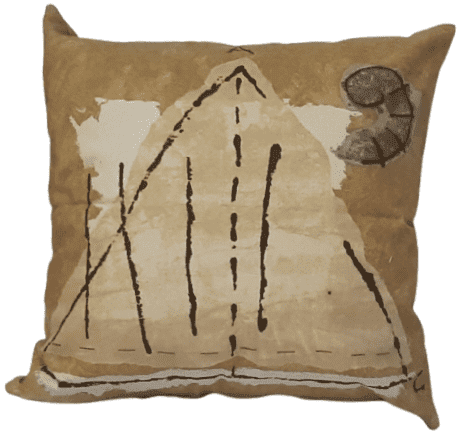 Funda de cojín Altamira ocre 50 x 50 - 1