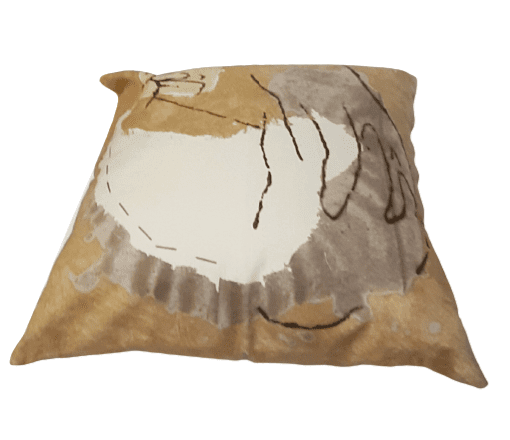 Funda de cojín Altamira ocre 50 x 50 - 3