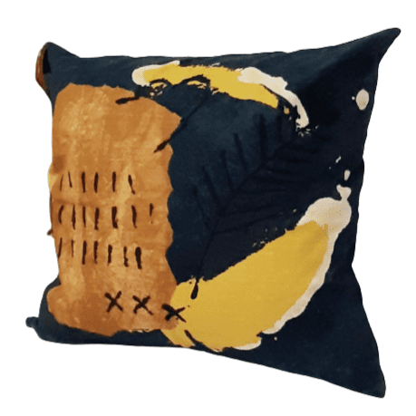 Funda cojín Altamira azul 50 x 50