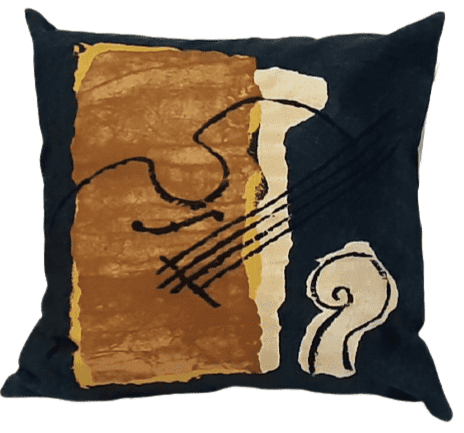 Funda cojín Altamira azul 50 x 50 - 1