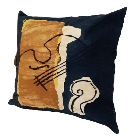 Funda cojín Altamira azul 50 x 50 - 4