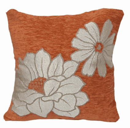 Fundas de cojín Gardenia naranja 50 x 50