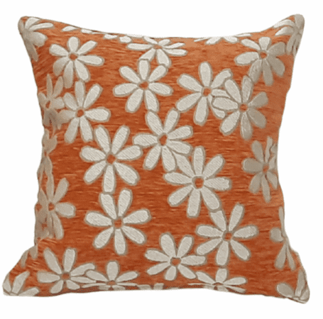 Fundas de cojín Gardenia naranja 50 x 50 - 1