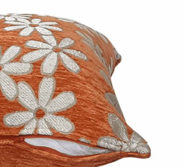 Fundas de cojín Gardenia naranja 50 x 50 - 2