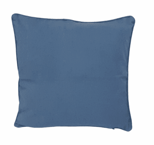 Fundas cojín azul petróleo cordon 45 x 45