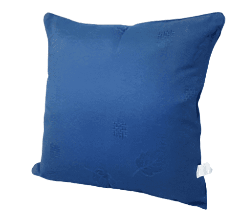 Fundas de cojín de jaquard azul 45 x 45