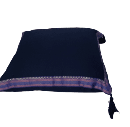 Funda de cojín árabe azul marino 45 x 45 - 1