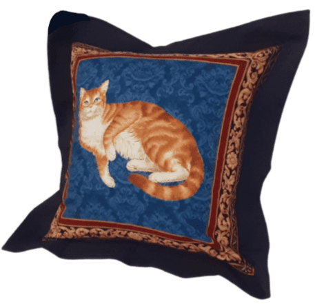 Funda de cojín de gato 40 x 40 - 1