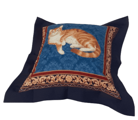 Funda de cojín de gato 40 x 40 - 2