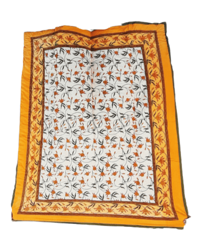 Boutie acolchado India amarillo