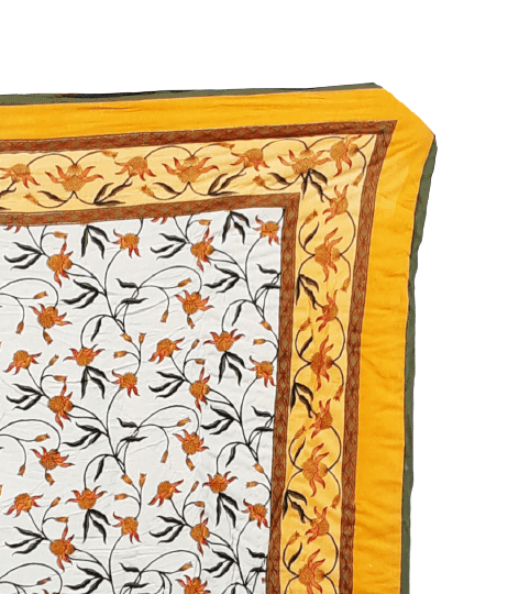 Boutie acolchado India amarillo - 1