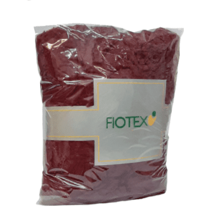 Mantita granate labrada 130 x 150 - 5