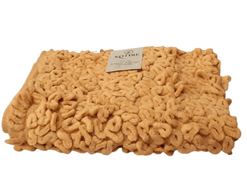 Alfombra rizos naranja 60 x 90 - 1