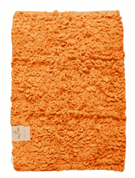 Alfombra rizos naranja 60 x 90 - 2
